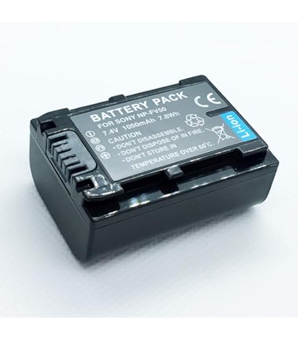 Amazon.com : Battery for Sony HDR-CX670, HDR-CX670E, HDR-CX675